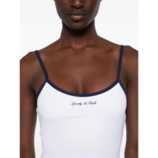 26FW 스포티앤리치 원피스 DR008810326WH WHDNA WHITE - SPORTY & RICH