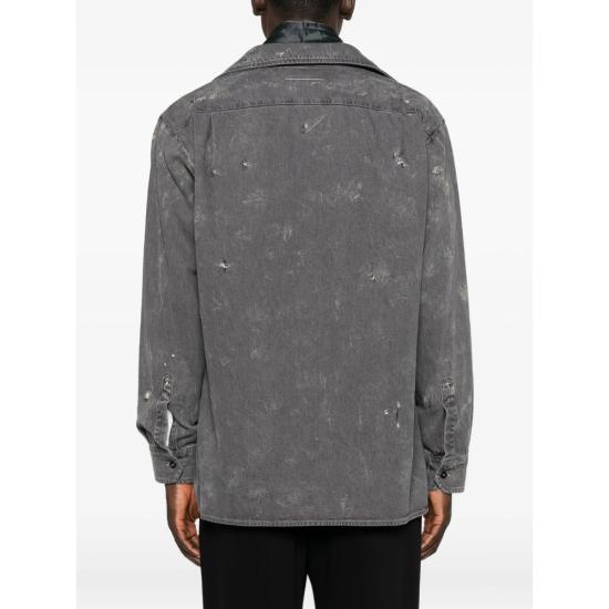 26FW MM6 메종마르지엘라 데님 자켓 M30064 SH2DT0055 964 GREY - MM6 MAISON MARGIELA