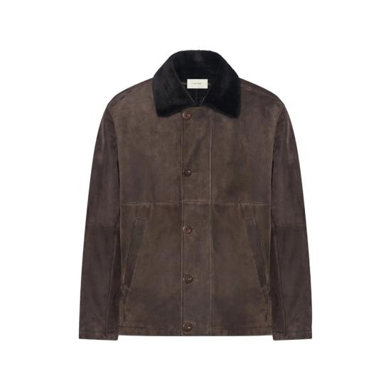 26FW 더로우 라피 재킷 라피 재킷 R000162 L620 CFF BROWN