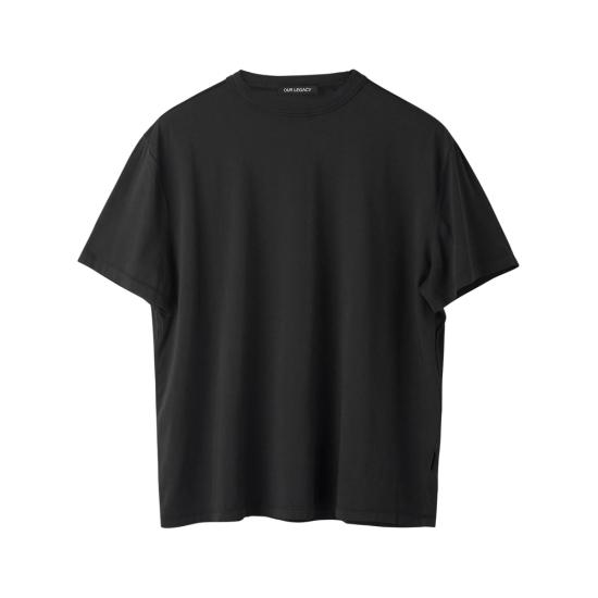 26FW 아워레가시 뉴 박스 저지 반소매 티셔츠 M2206NBL BLACK