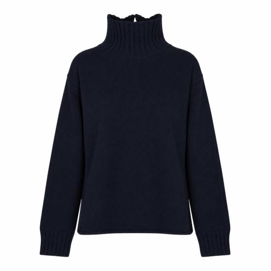 26FW 보테가베네타 스웨터 A003N7 V79S04071 MIDNIGHT BLUE - BOTTEGA VENETA