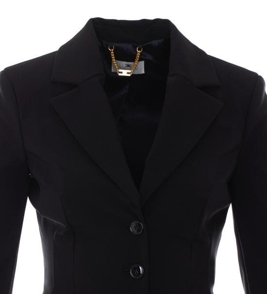26FW 엘리자베타프랜치 수트 자켓 GI25367E2 110 BLACK - ELISABETTA FRANCHI