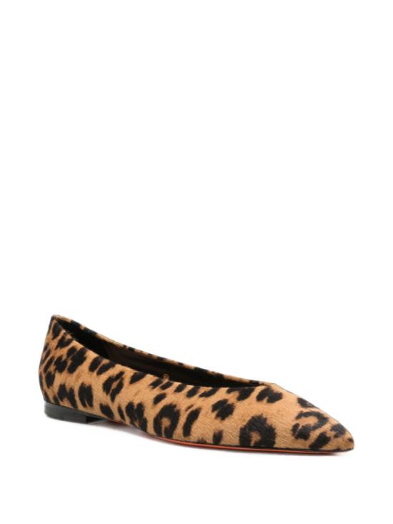 26FW 산토니 플랫 슈즈 WAIR72528HI1X PVUM40 LEOPARDATO - SANTONI
