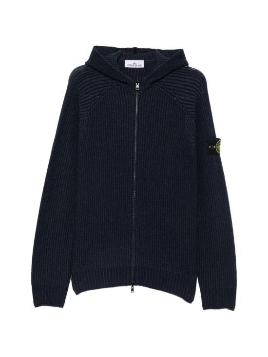 26FW 스톤 아일랜드 핸드메이드 필 후드 니트 가디건 핸드메이드 필 후드 니트 가디건 L2S155100067 S0N21V0020