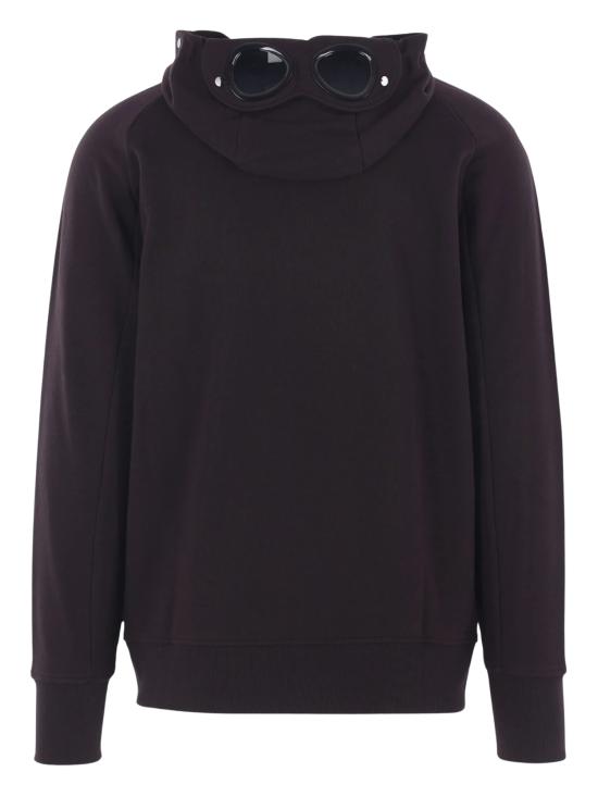 26FW 씨피 컴퍼니 다이애그널 레이즈드 플리스 고글 스웨트셔츠 RCCMSS715A 005086W999 BLACK - C.P. COMPANY
