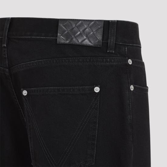 26SS 보테가베네타 스트레이트 팬츠 861558V69O0 1000 BLACK - BOTTEGA VENETA