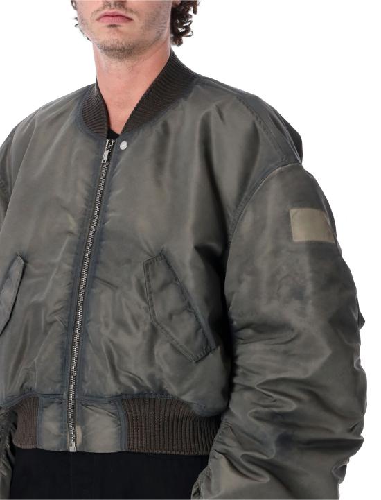 26FW 릭 오웬스 SECCHIA 플라이트 봄버 재킷 RR02F4792NBFDH3 78 DURKDUST - RICK OWENS