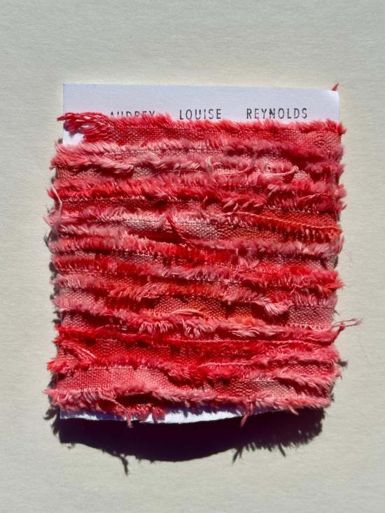  오드리 루이즈 레이놀즈 헤어 액세서리 오드리 루이스 레이놀즈 코치닐 앤 레몬 리본 - AUDREY LOUISE REYNOLDS
