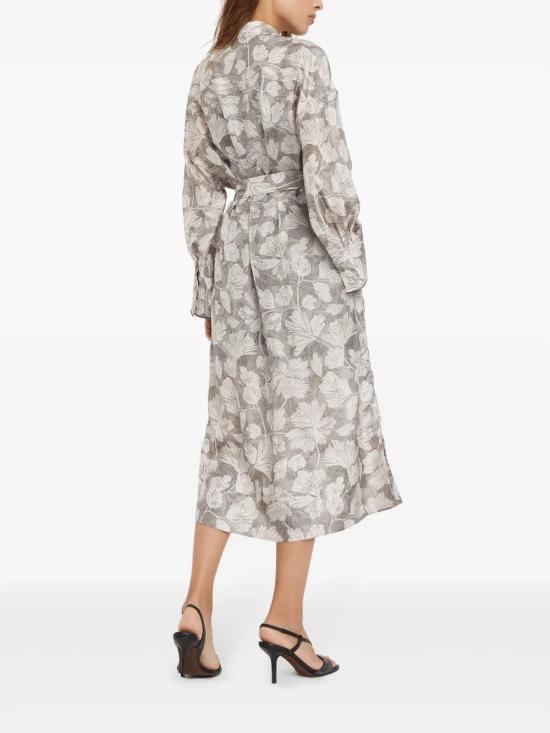  브루넬로 쿠치넬리 셔츠 i254356 GRAY - BRUNELLO CUCINELLI