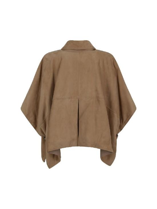  브루넬로 쿠치넬리 자켓 i184372 BROWN - BRUNELLO CUCINELLI