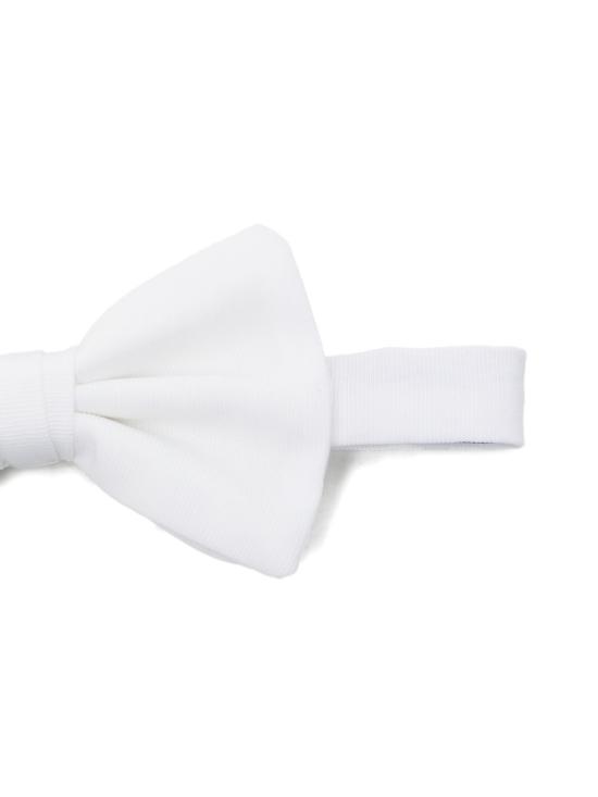 26FW 엠포리오 아르마니 넥타이 EM001351 TE24800U0002 WHITE - EMPORIO ARMANI