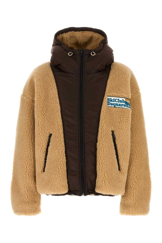 26FW 디스퀘어드2 자켓 S71AN0690S25602 124 Beige o Tan