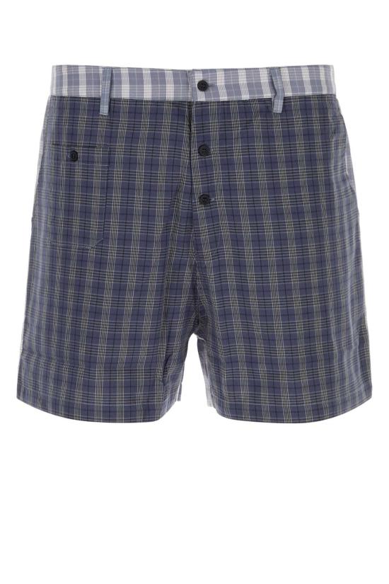 26FW 기마구아스 스트레이트 팬츠 RUBENCHECKSSHORTS DARKBLUE