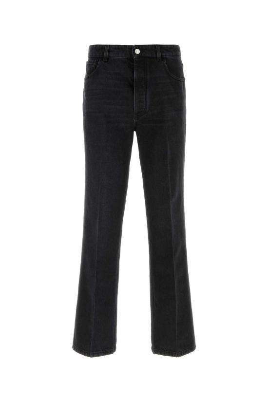 26FW 마르니 스트레이트 팬츠 PUJU0354A0USCZ47 00N99 Black
