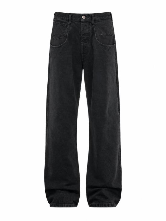 26FW 마르지엘라 스트레이트 팬츠 S50LA0246M30049 961 BLACK DENIM