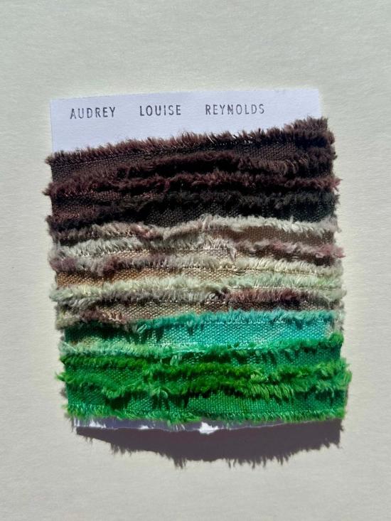  오드리 루이즈 레이놀즈 헤어 액세서리 오드리 루이스 레이놀즈 호두와 해조류 리본 - AUDREY LOUISE REYNOLDS