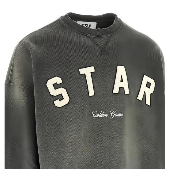 26FW 골든구스 긴팔 티셔츠 GUP02713 P00241760666 CHARCOAL - GOLDEN GOOSE