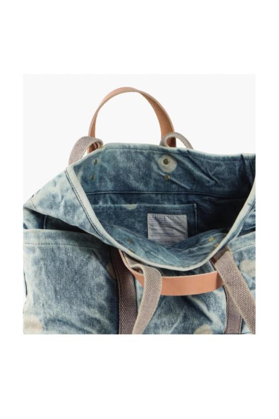  Immodest Cotton 토트백 임모디스트 코튼 컨스트럭션 토트 데님 문 - OTHER BRANDS