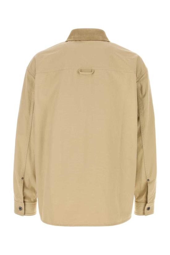 26FW 로에베 로고 아나그램 코튼 오버 셔츠 H526Y05WHC BEIGE - LOEWE