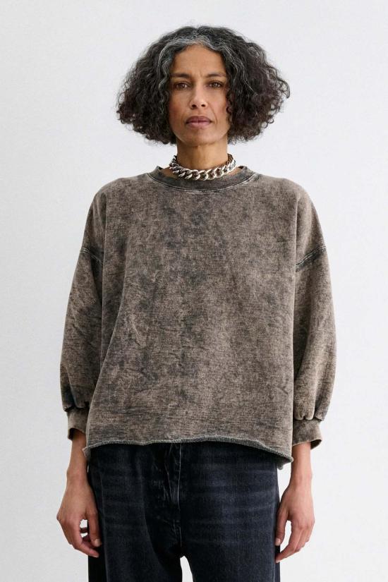 레이첼 코미 스웨터 폰드 스웨트셔츠 스모키 헤이즐넛 - RACHEL COMEY