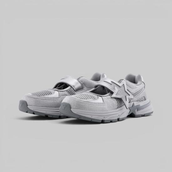  베이프 스니커즈 001FWM302324SVR SILVER DOM - BAPE