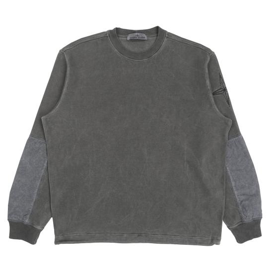 26FW 스톤 아일랜드 긴팔 티셔츠 L2S15 6100033 S00V2 V0029 BLACK DOM