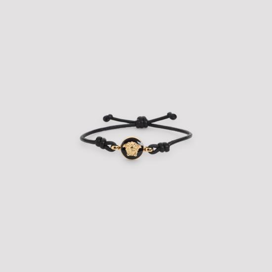 26FW 베르사체 팔찌 1024482 1A04575 1B680 BLACK SUN GOLD
