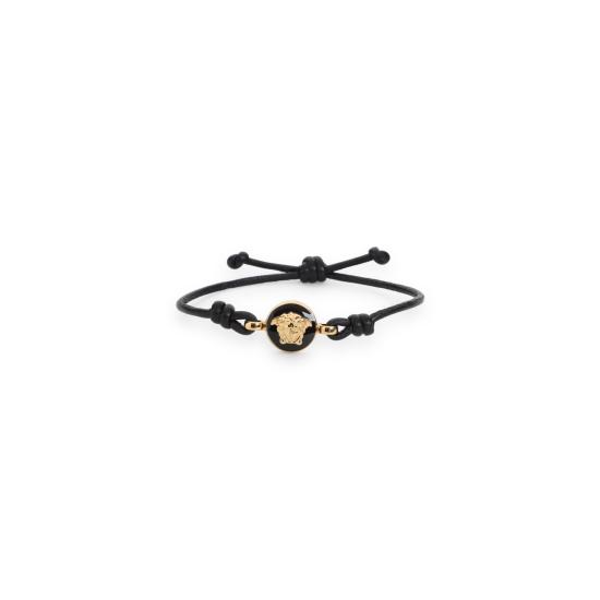 26FW 베르사체 팔찌 1024482 1A04575 1B680 BLACK SUN GOLD - VERSACE
