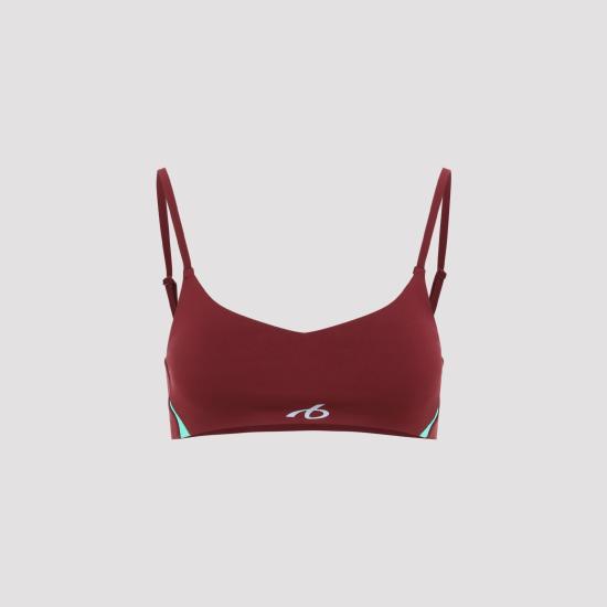 26FW 발렌시아가 테크웨어 브라 탑 테크웨어 브라 탑 A0023Z TUVN7 8104 BURGUNDY AQUA - BALENCIAGA