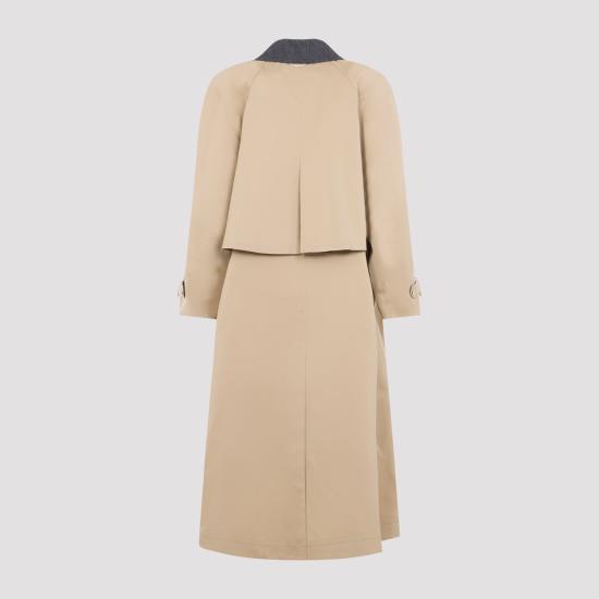 26FW 까르벵 트렌치 코트 6262K21019 N102 OAT - CARVEN
