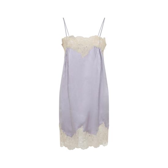 26FW 끌로에 숏 원피스 CH26ARO07008 573 SMOKY PURPLE - CHLOE