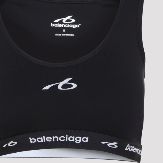 26FW 발렌시아가 테크웨어 브라 탱크 탑 테크웨어 브라 탱크 탑 A0023Q TUVN7 1000 BLACK - BALENCIAGA