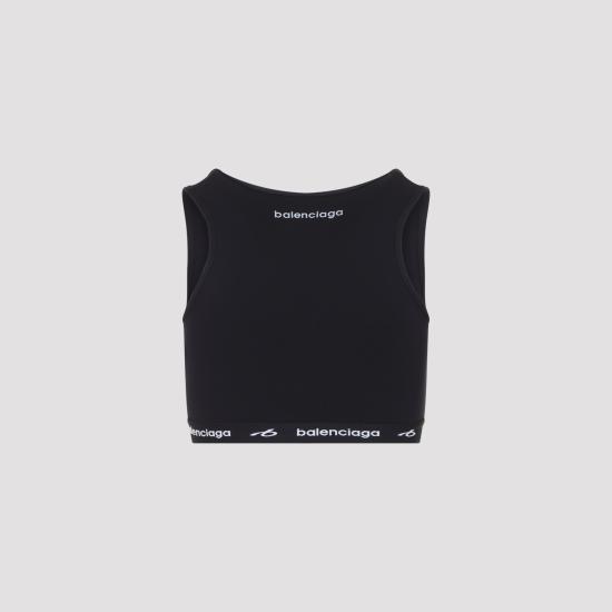 26FW 발렌시아가 테크웨어 브라 탱크 탑 테크웨어 브라 탱크 탑 A0023Q TUVN7 1000 BLACK - BALENCIAGA
