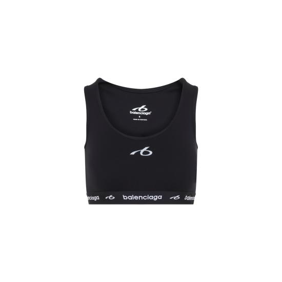 26FW 발렌시아가 테크웨어 브라 탱크 탑 테크웨어 브라 탱크 탑 A0023Q TUVN7 1000 BLACK - BALENCIAGA