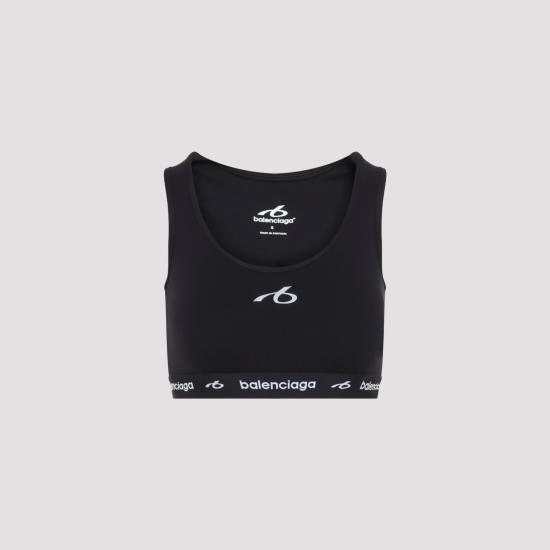26FW 발렌시아가 테크웨어 브라 탱크 탑 테크웨어 브라 탱크 탑 A0023Q TUVN7 1000 BLACK - BALENCIAGA