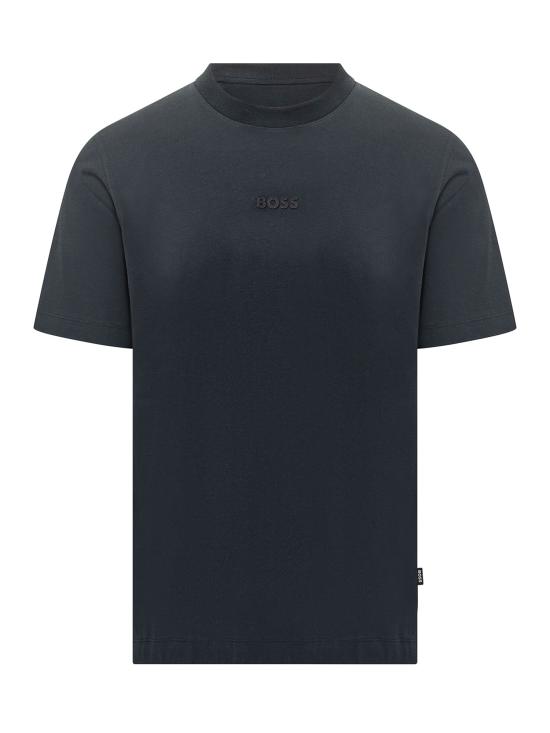 26FW 보스 반팔 티셔츠 50570044 404 DARK BLUE