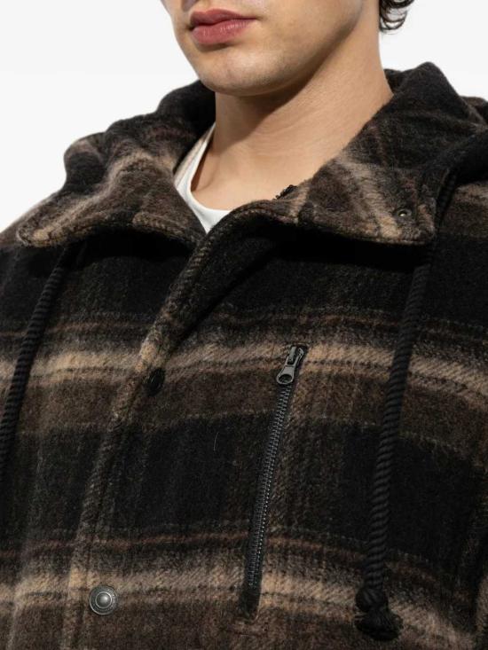 26FW 이자벨마랑 코트 MA0579HAD3D01H BKKI BLACK KHAKI - ISABEL MARANT