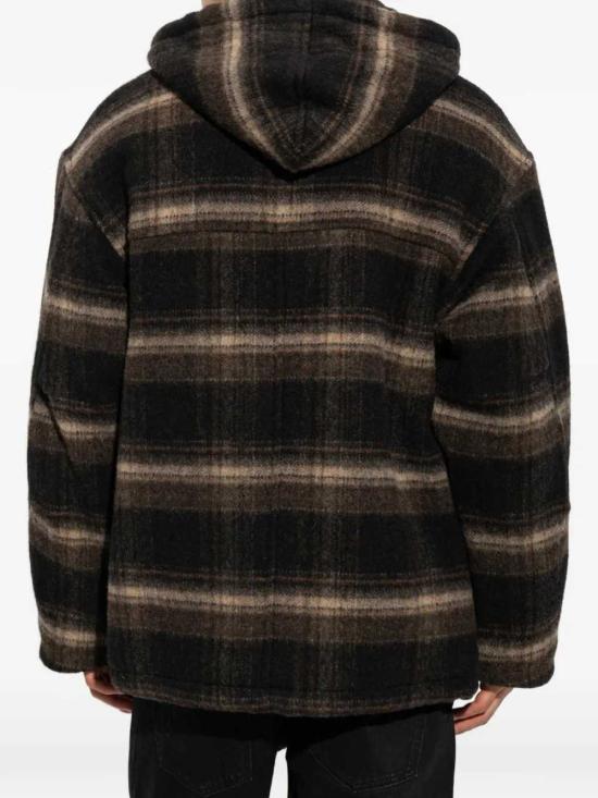 26FW 이자벨마랑 코트 MA0579HAD3D01H BKKI BLACK KHAKI - ISABEL MARANT