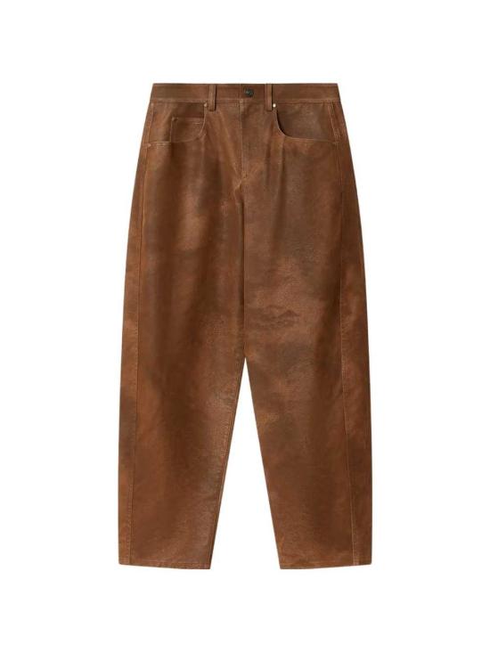 26FW 이자벨마랑에뚜왈 스트레이트 팬츠 PA0780FAD3B01E 50BW BROWN