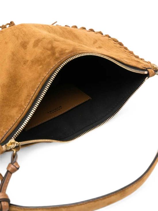 26FW 이자벨마랑 오스칸 호보 프린지 디테일 핸드백 BF0066FCC3C14M 50CO COGNAC - ISABEL MARANT