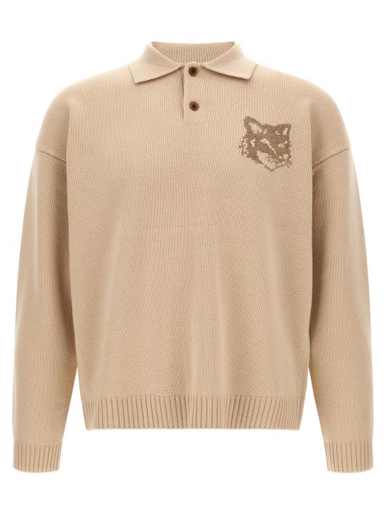 26FW 메종키츠네 가디건 MRMKL00KM03290625 Beige