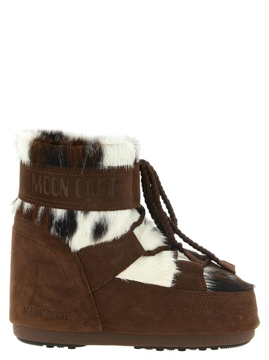 26FW 문부츠 아이콘 나일론 로우 부츠 80D1409930AM04 Brown