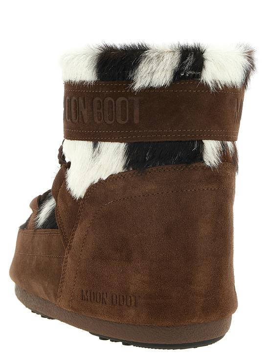 26FW 문부츠 아이콘 나일론 로우 부츠 80D1409930AM04 Brown - MOON BOOT