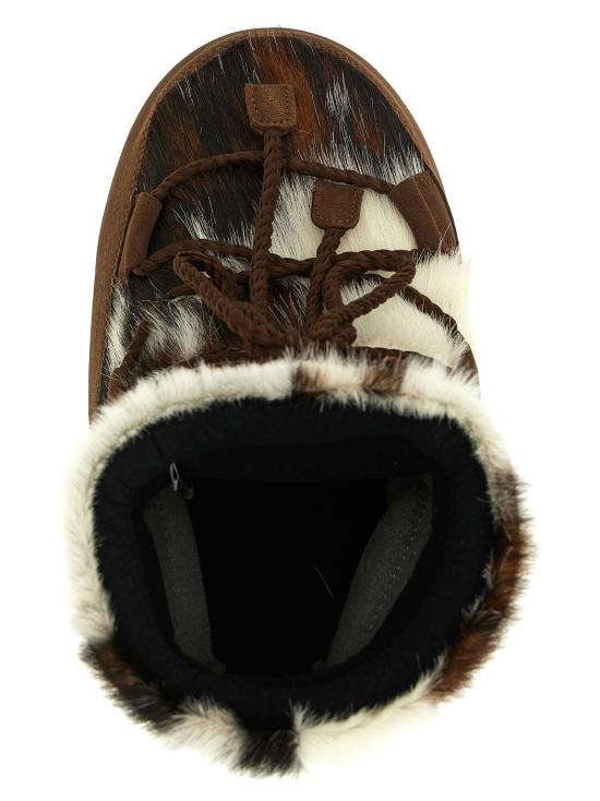 26FW 문부츠 아이콘 나일론 로우 부츠 80D1409930AM04 Brown - MOON BOOT