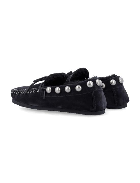 26FW 이자벨마랑 시어링 안감 스웨이드 로퍼 시어링 안감 스웨이드 로퍼 MC0019FAB3A25S 02FK - ISABEL MARANT