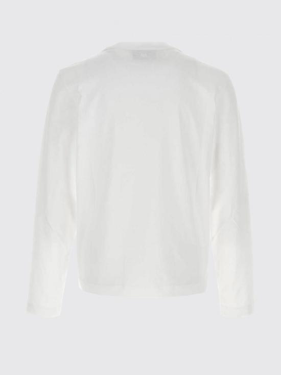 26FW 아미 / 남성 스몰 하트 로고 롱슬리브 티셔츠 HTS416 724 101 WHITE BLACK BPG - AMI