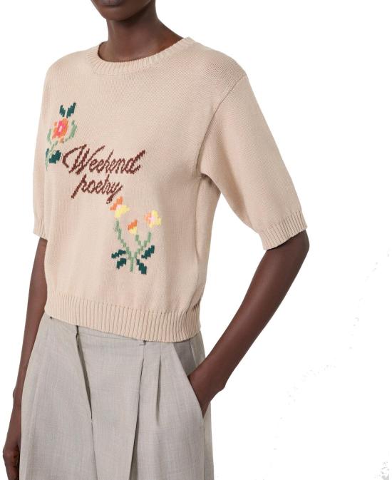 막스마라 니트웨어 2625366191WKDFIACRE020 BEIGE - MAX MARA
