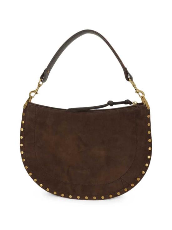 26FW 이자벨마랑 오스칸 소프트 지퍼 백 BF0066FAB2C03M 50CF COFFEE - ISABEL MARANT