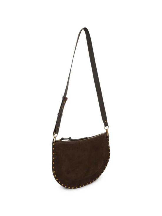 26FW 이자벨마랑 오스칸 소프트 지퍼 백 BF0066FAB2C03M 50CF COFFEE - ISABEL MARANT