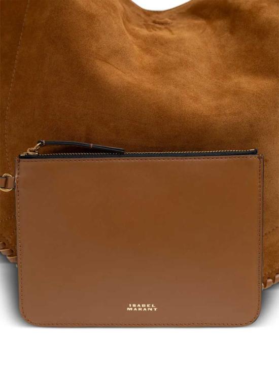 26FW 이자벨마랑 오스칸 호보 소프트 백 오스칸 호보 소프트 백 PP0200FBB2C06M 50CO COGNAC - ISABEL MARANT